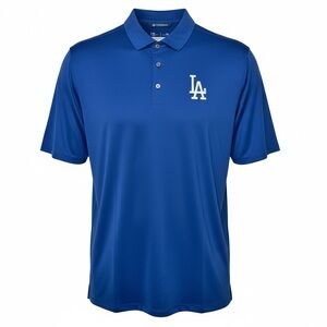 LOS ANGELES DODGERS MLB Men's Short Sleeve Polo Shirt   NWT